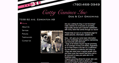 Desktop Screenshot of cattycaninesinc.com